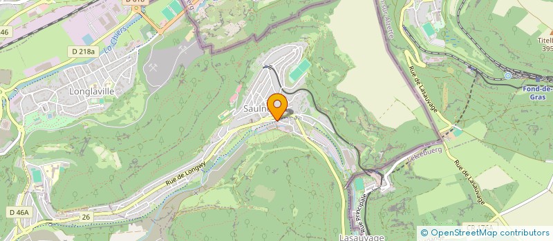 localisation de l'entreprise SCI RUFUS  COSNES-ET-ROMAIN