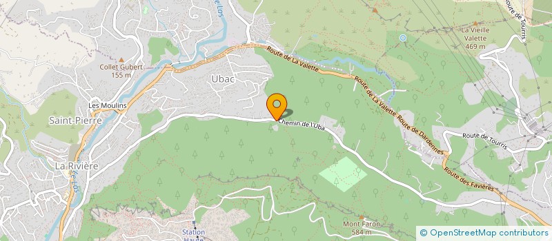 localisation de l'entreprise SCI RUISSEAU 105  TOULON