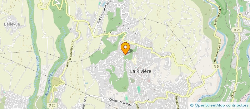 localisation de l'entreprise SCI RUISSEAU  SAINT-LOUIS