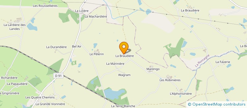 localisation de l'entreprise SCI RUISSEAU DE LA VARENNE à SEVREMOINE