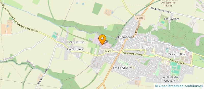 localisation de l'entreprise SCI RUISSEAU DE PREDECELLE  LIMOURS