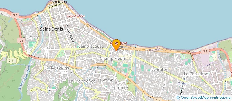 localisation de l'entreprise SCI RUISSEAU DES NOIRS à SAINT-DENIS