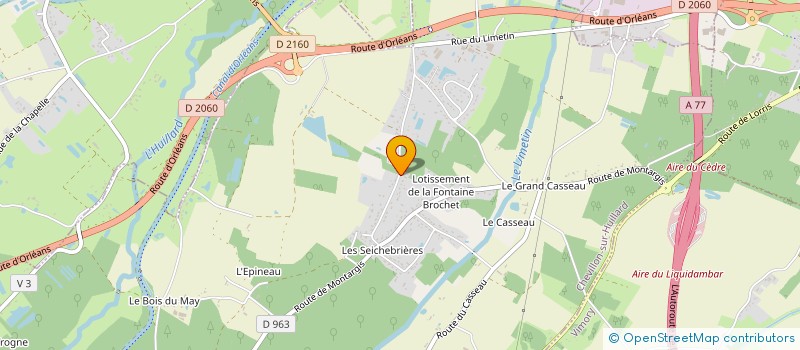 localisation de l'entreprise SCI RUIZ FAMILY à CHEVILLON-SUR-HUILLARD