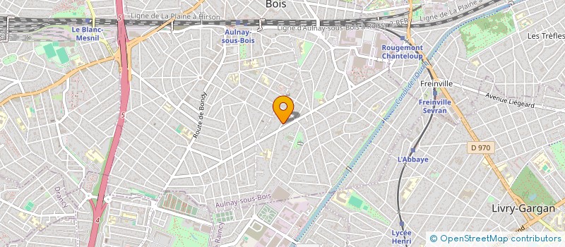 localisation de l'entreprise SCI RUKERDAV à AULNAY-SOUS-BOIS