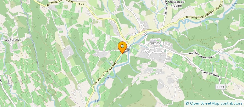 localisation de l'entreprise SCI RUL  ANSOUIS