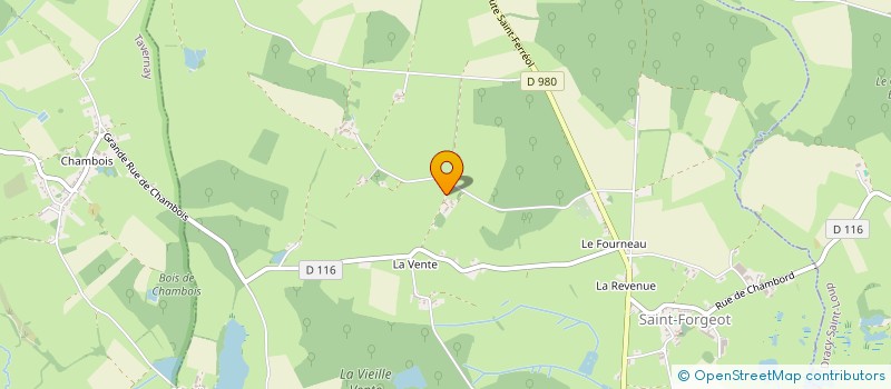 localisation de l'entreprise SCI RUMEX MATERIA  SAINT-FORGEOT