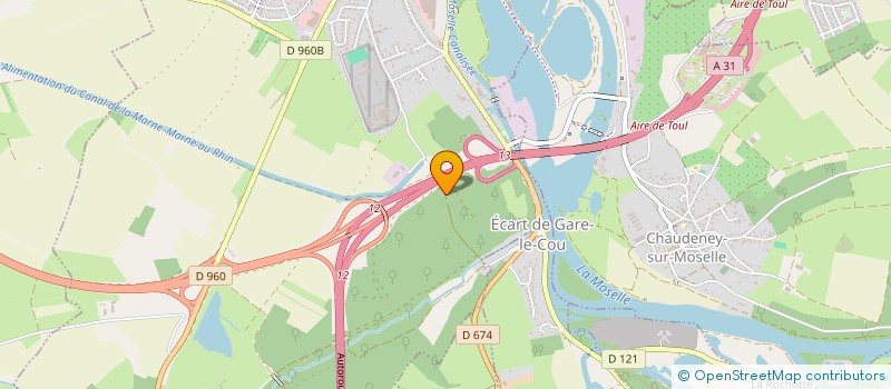 localisation de l'entreprise SCI RUMMEL FAUCHARD DU RELAIS DE VELAINE  VILLEY-SAINT-ETIENNE