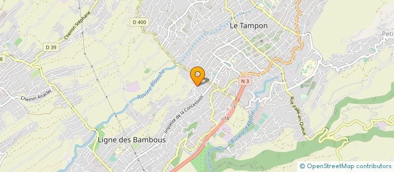 localisation de l'entreprise SCI RUN INNOV à SAINT-PIERRE