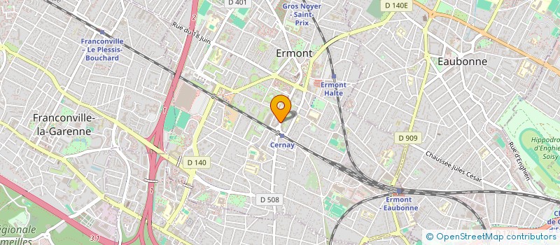 localisation de l'entreprise SCI RUNDSTADLER à ERMONT