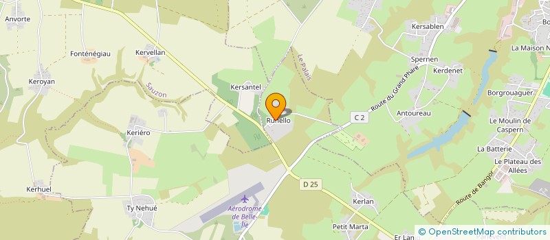 localisation de l'entreprise SCI RUNELLO  BANGOR