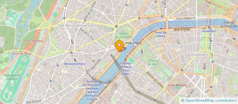 localisation de l'entreprise SCI RUNGE  PARIS