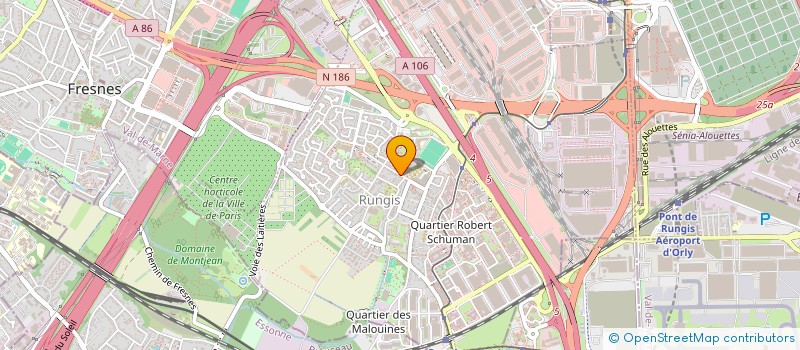 localisation de l'entreprise SCI RUNGIS 5  RUNGIS