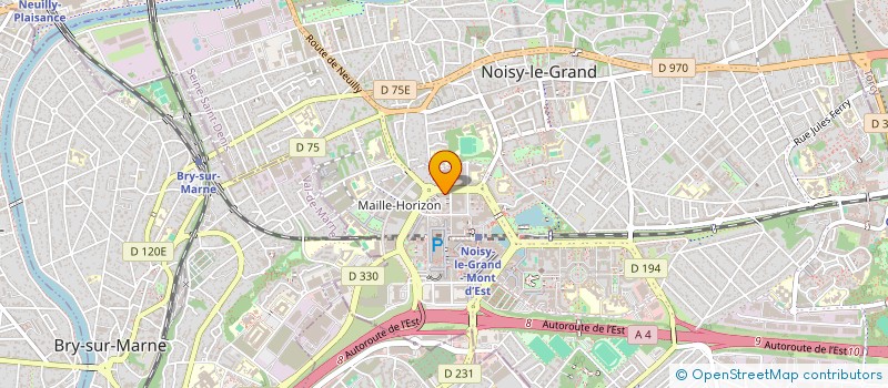 localisation de l'entreprise SCI RUNGIS COTTAGE TOLBIAC à NOISY-LE-GRAND