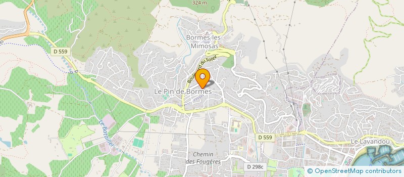 localisation de l'entreprise SCI RUOMS à BORMES-LES-MIMOSAS