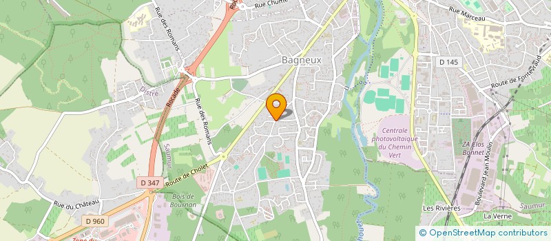 localisation de l'entreprise SCI RUPERT-JOUFFRIAULT  SAUMUR