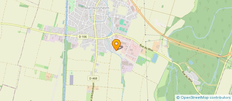 localisation de l'entreprise SCI RUPP IMMOBILIER  MARCKOLSHEIM