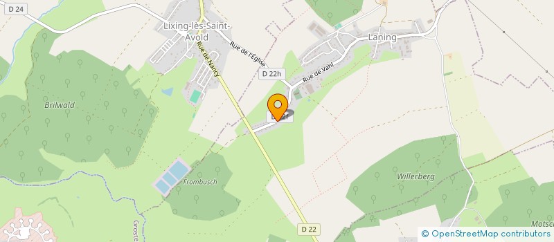 localisation de l'entreprise SCI RUPPEL  GROSTENQUIN