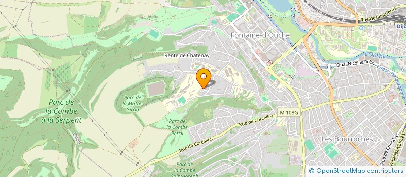 localisation de l'entreprise SCI RUS à DIJON