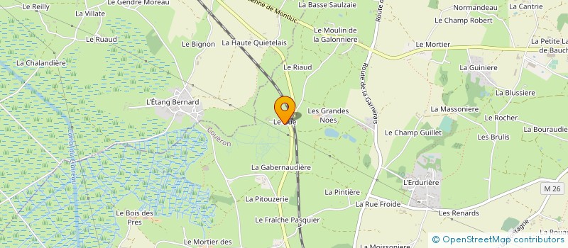 localisation de l'entreprise SCI RUSANRIC à COUERON