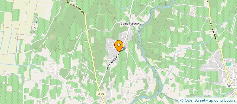 localisation de l'entreprise SCI RUSSELLO  SUZE-LA-ROUSSE