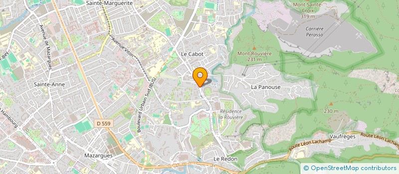 localisation de l'entreprise SCI RUTI à MARSEILLE