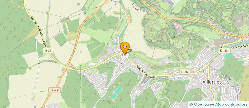 localisation de l'entreprise SCI RUTIL  THIL