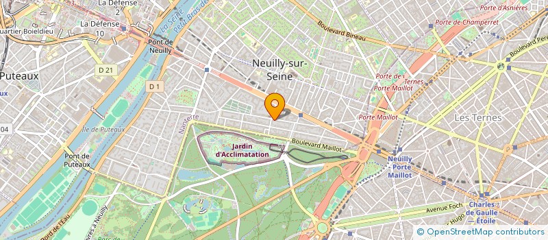 localisation de l'entreprise SCI RUVANE à NEUILLY-SUR-SEINE
