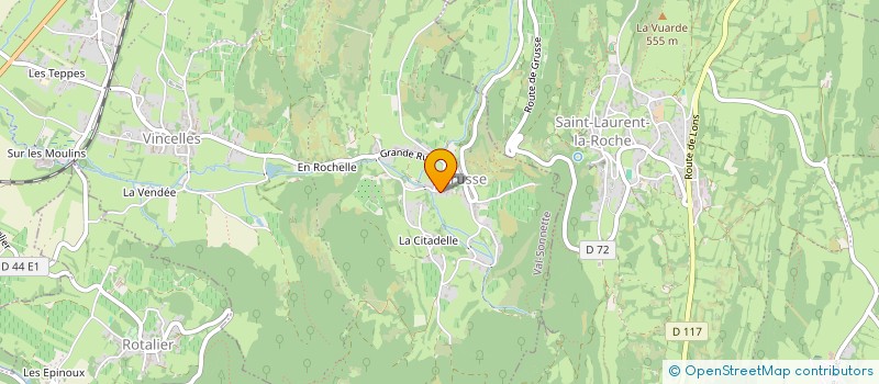 localisation de l'entreprise SCI RUYER  VAL-SONNETTE