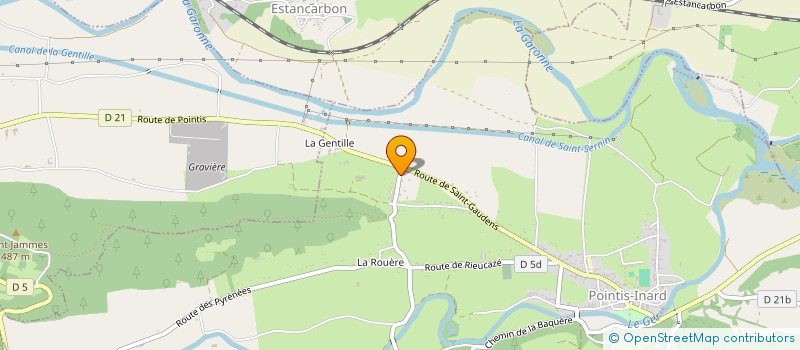 localisation de l'entreprise SCI RUZ  POINTIS-INARD