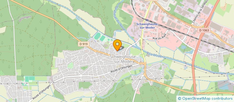 localisation de l'entreprise SCI RV  SCHWEIGHOUSE-SUR-MODER