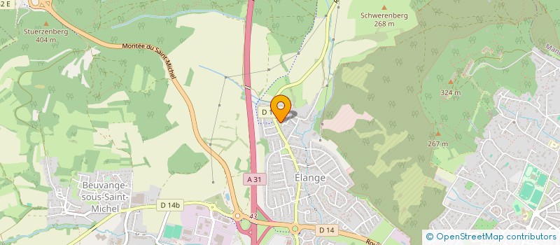 localisation de l'entreprise SCI RV2F à THIONVILLE