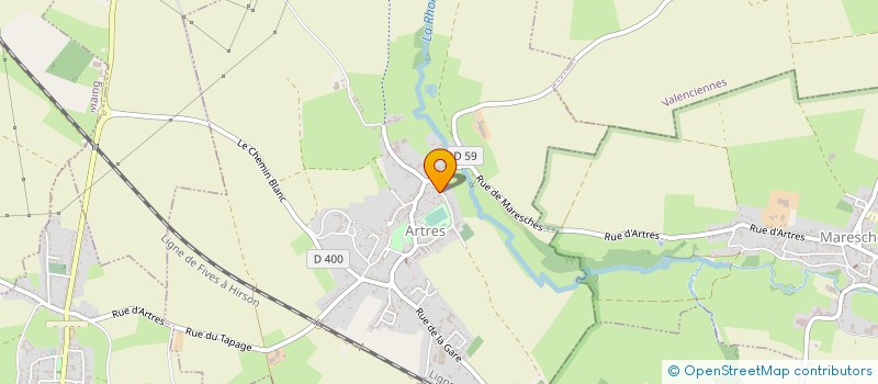 localisation de l'entreprise SCI RVC 2003  CANNES