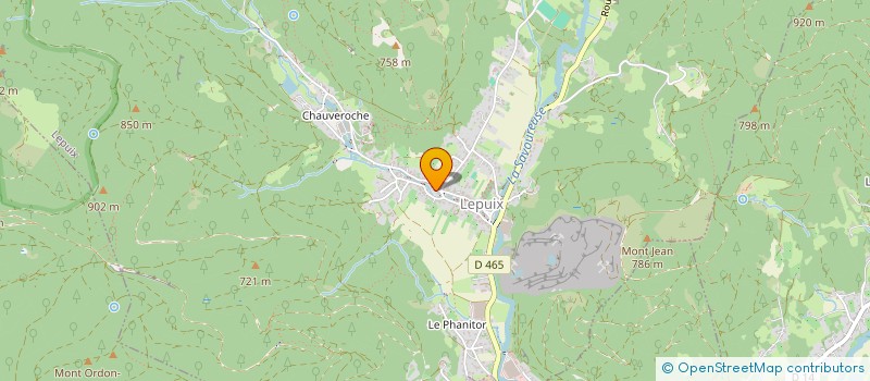 localisation de l'entreprise SCI RVL à GROSMAGNY