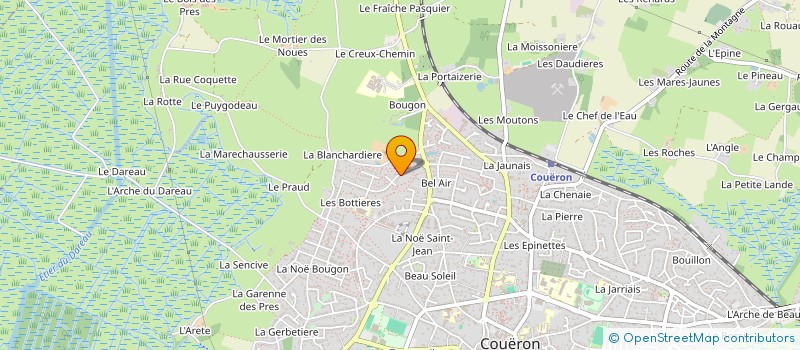 localisation de l'entreprise SCI RVR à COUERON