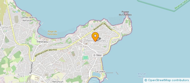 localisation de l'entreprise SCI RYALS  PERROS-GUIREC