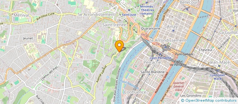 localisation de l'entreprise SCI RYAMES  LYON