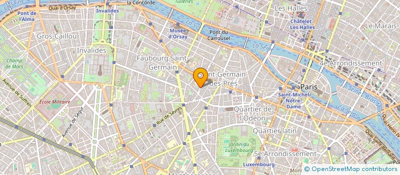 localisation de l'entreprise SCI RYKIEL SAINT GERMAIN  PARIS