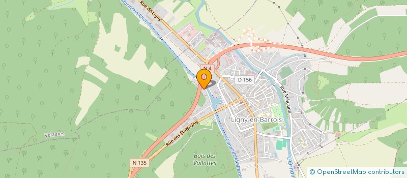 localisation de l'entreprise SCI RYLKO à LIGNY-EN-BARROIS