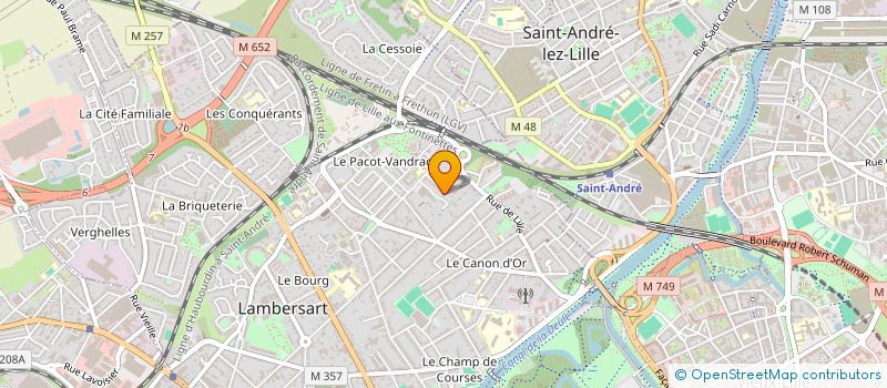 localisation de l'entreprise SCI RYNES à LAMBERSART