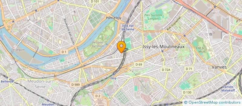 localisation de l'entreprise SCI RYPZ à ISSY-LES-MOULINEAUX