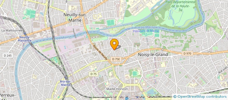 localisation de l'entreprise SCI RYSAN à NOISY-LE-GRAND