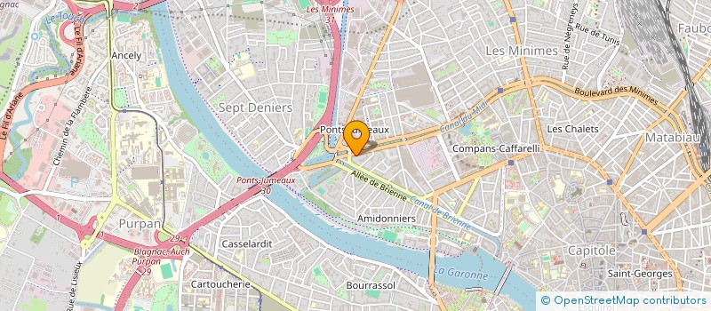 localisation de l'entreprise SCI RYTHME à TOULOUSE