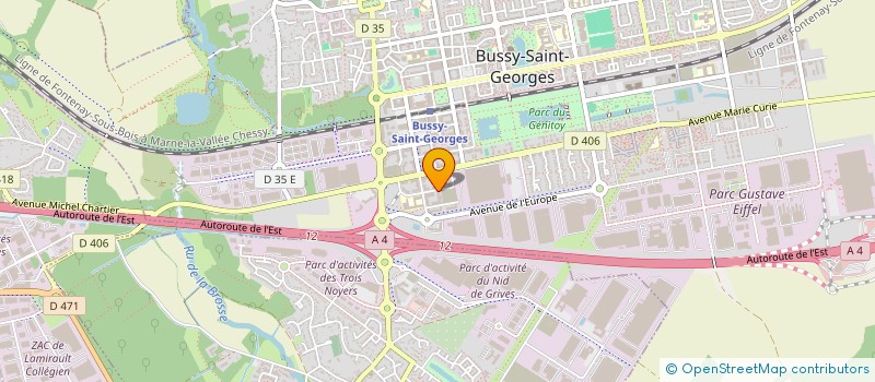 localisation de l'entreprise SCI RYU TRAN  BUSSY-SAINT-GEORGES