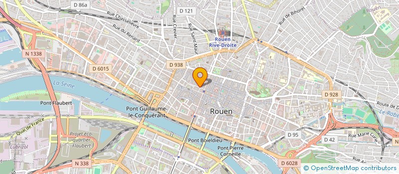 localisation de l'entreprise SCI RYWE à ROUEN