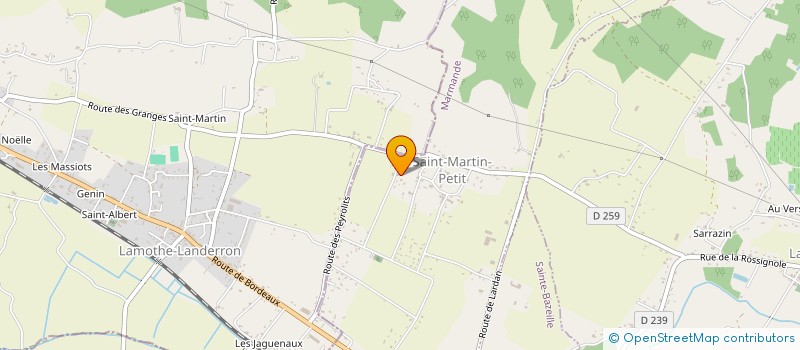 localisation de l'entreprise SCI RZADKIEWICZ  SAINT-MARTIN-PETIT