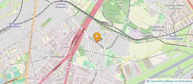 localisation de l'entreprise SCI S 3 K à WISSOUS