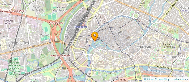 localisation de l'entreprise SCI S  STRASBOURG