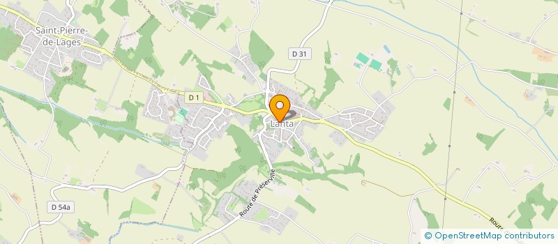 localisation de l'entreprise SCI S.A.C  SAINT-PIERRE-DE-LAGES