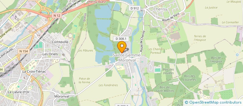 localisation de l'entreprise SCI S-A DERBALI à SAINTE-GEMME-MORONVAL