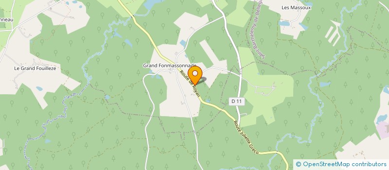 localisation de l'entreprise SCI S.A.F.  EYGURANDE-ET-GARDEDEUIL